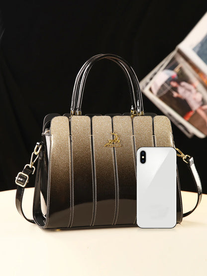 Bright Leather Stylish Bag