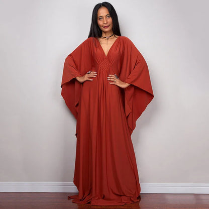 Plus Size Caftan Cover Up Loose Soft Kaftan Dress