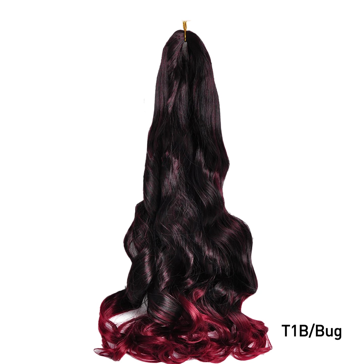 French Curls Braiding Hair 24Inch Hair Extensions