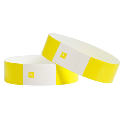 100Pcs Paper Tyvek Wristbands Waterproof