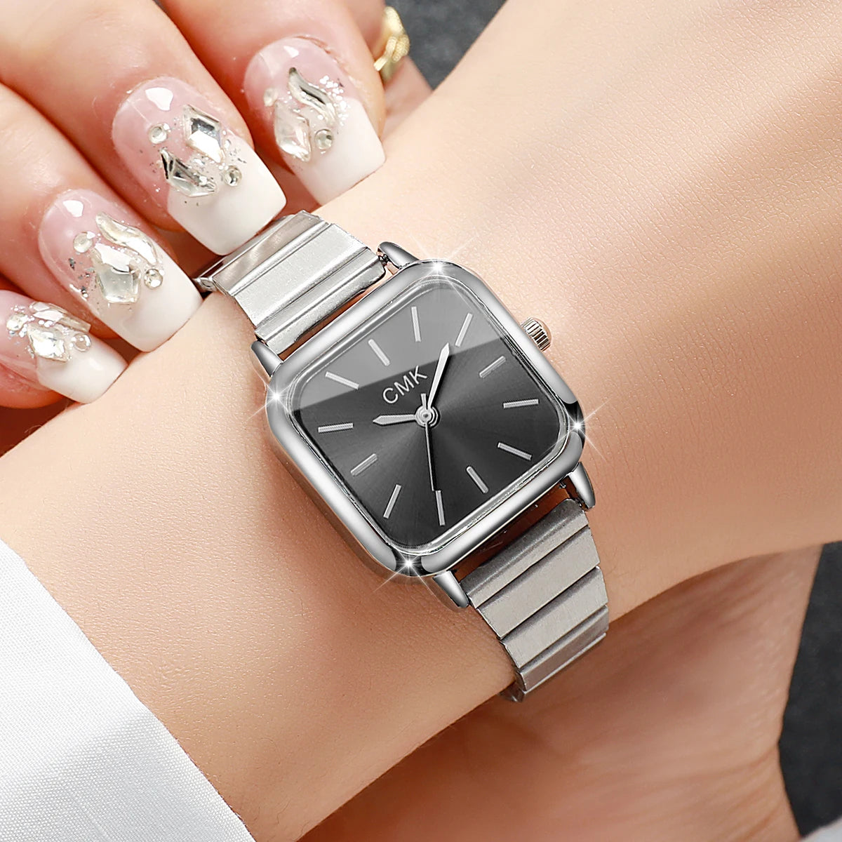 Square Watches Luxury Ultra-thin Strap Quartz Wristwatch