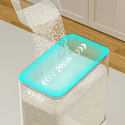 High-end pressing rice bucket insect-proof storage container