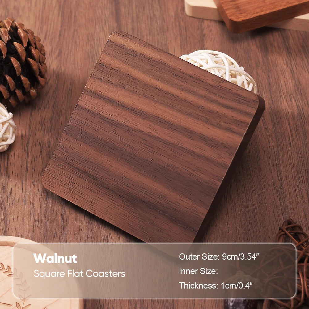 Wood Coasters Beech Coasters Heat Resistant