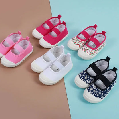 Baby Girl Canvas Sneakers
