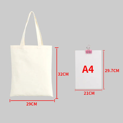 Large Capacity Canvas Shopping Bags