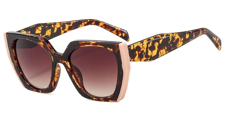 Luxury Cat Eye Polygon Elegant Sunglasses