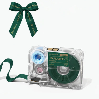 Phomemo A30 P15 Fabric Ribbon Cartridges 12mm X 5m Satin Ribbons