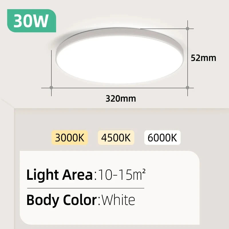 Led Ceiling Lamp Ultra Thin Panel Led Light