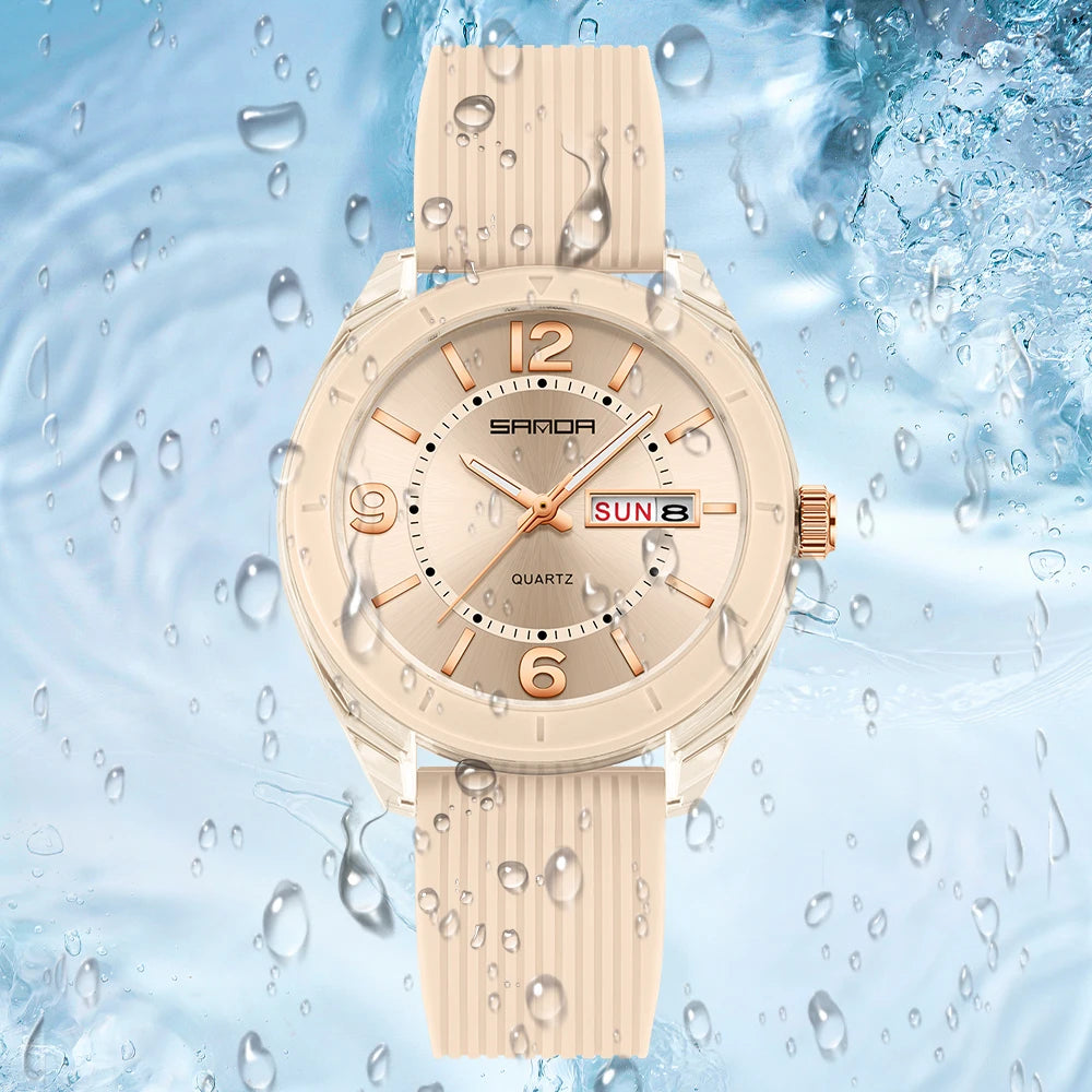 Quartz Auto Date Wristwatch