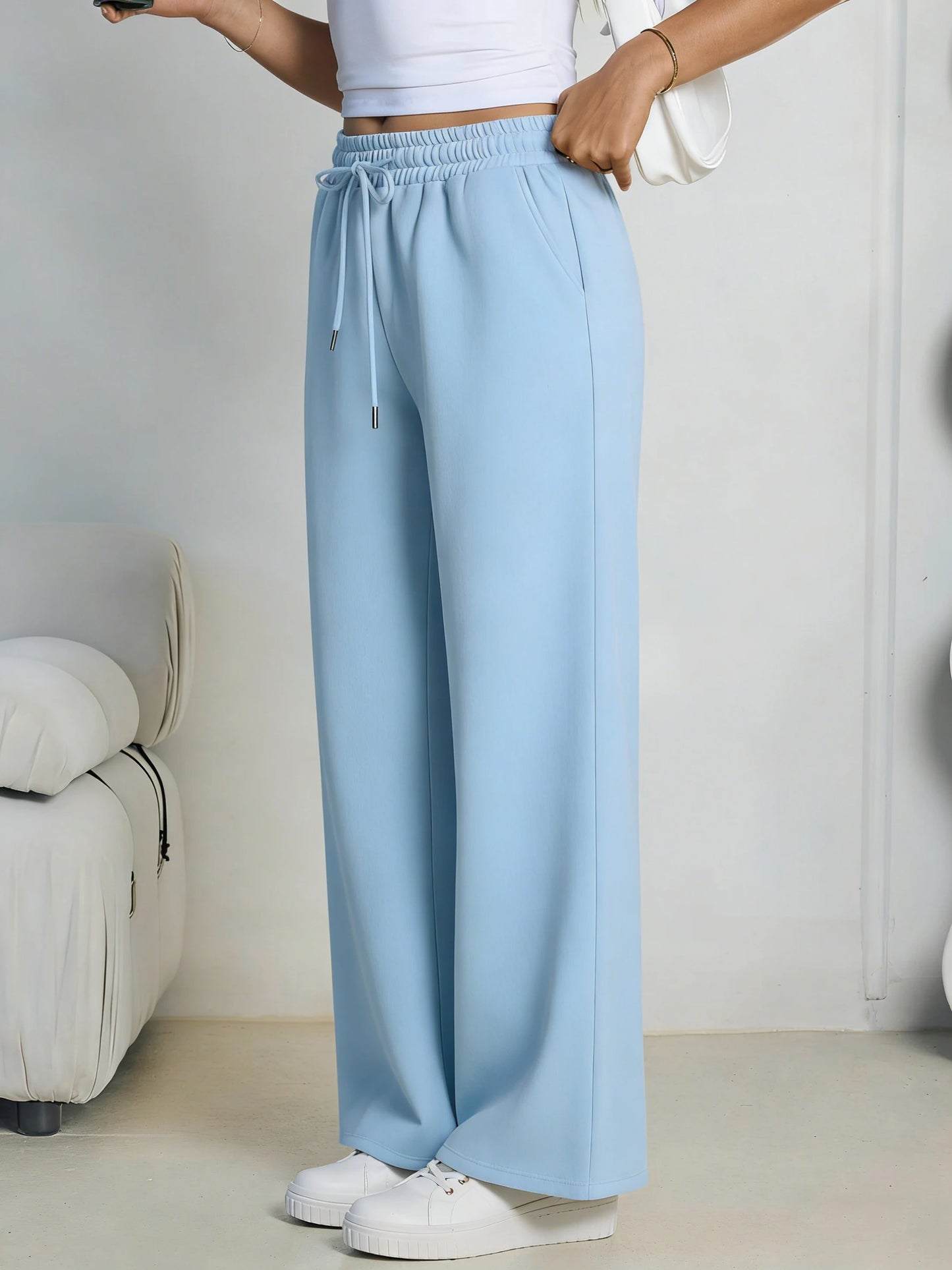 Wide Leg straight leg loose dance Pants