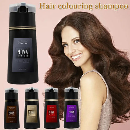 Nova Hair Dyeing Hair Care Shampoo 3-in-1