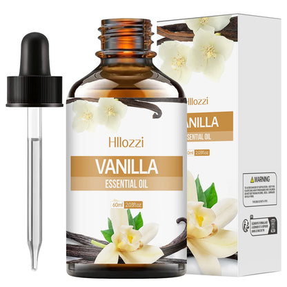 100ml/60ml/30ml Vanilla Essential Oil Hydrating and Moisturizing Skin Care