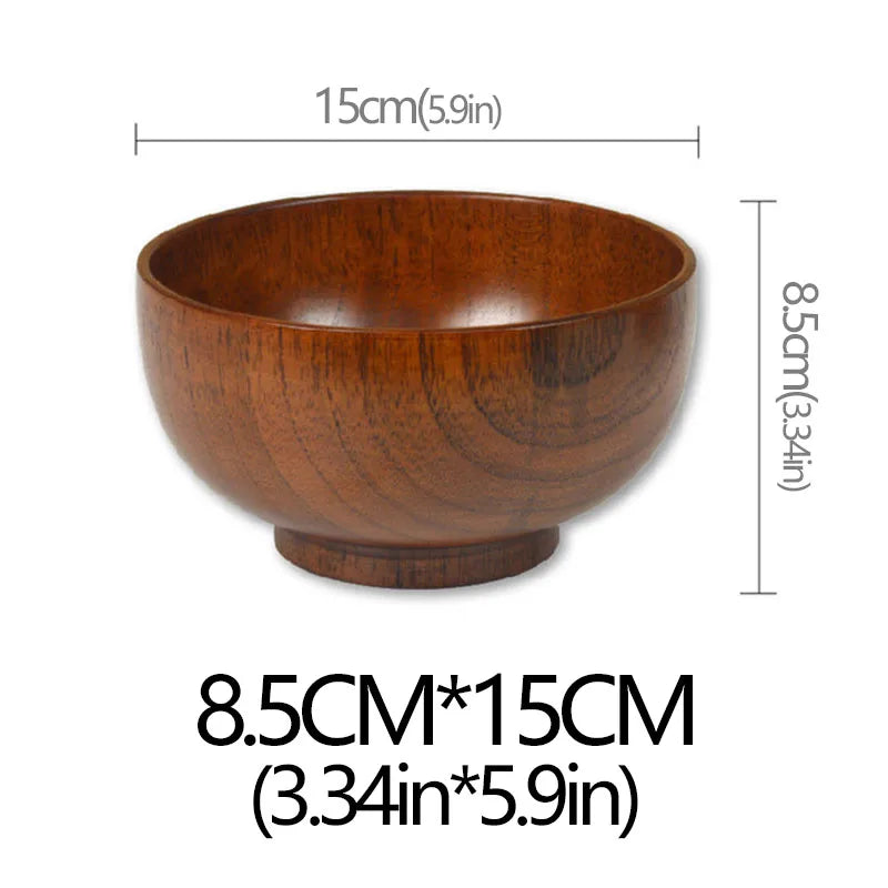 Japanese Sour Jujube Wood Bowl Baby Bowl