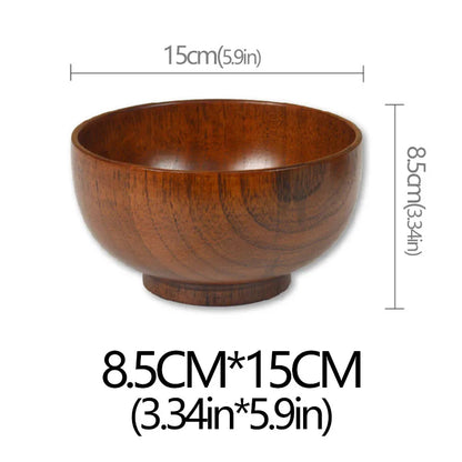 Japanese Sour Jujube Wood Bowl Baby Bowl