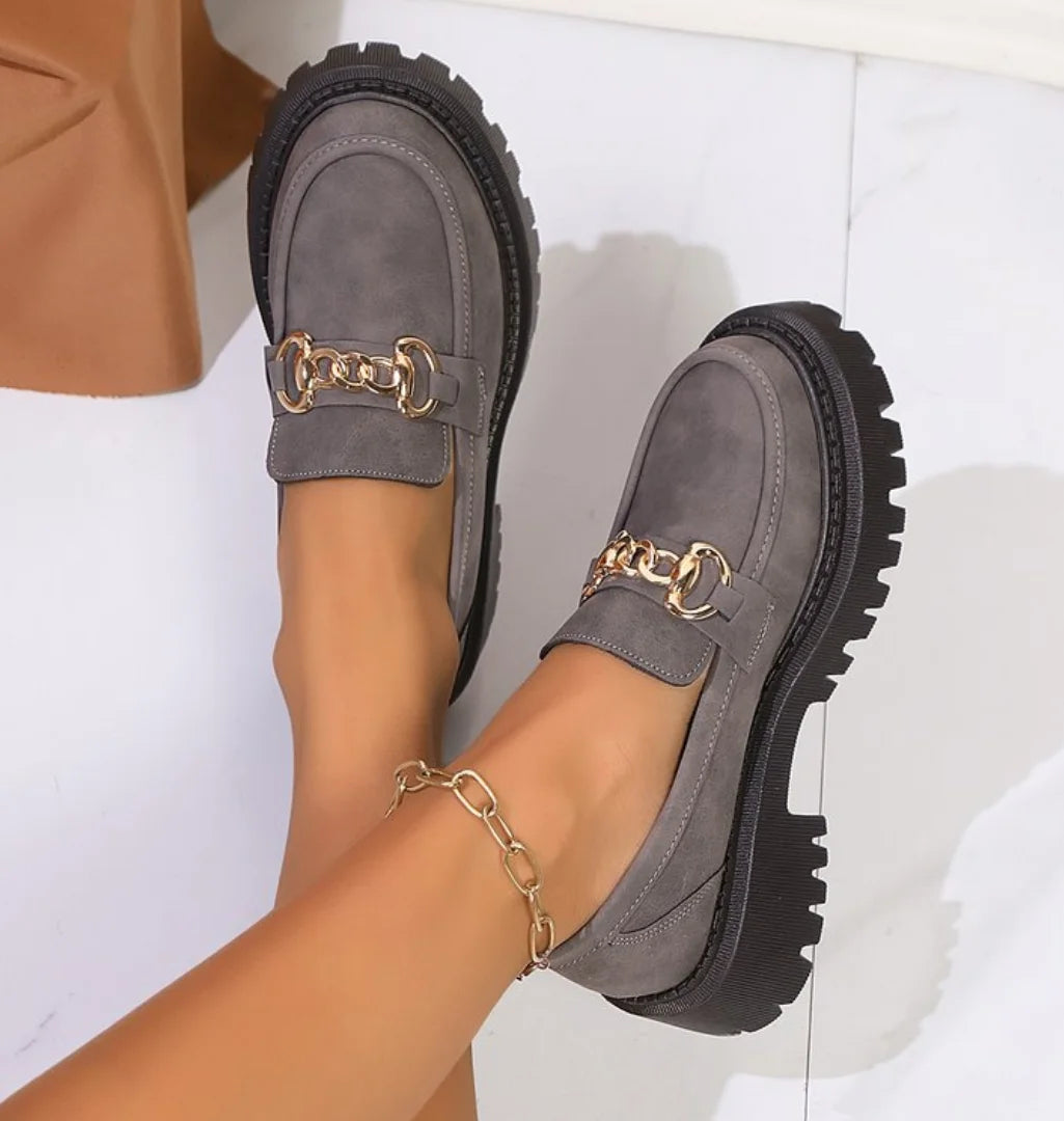 Retro Handmade Flats Suede Leather Casual Shoes