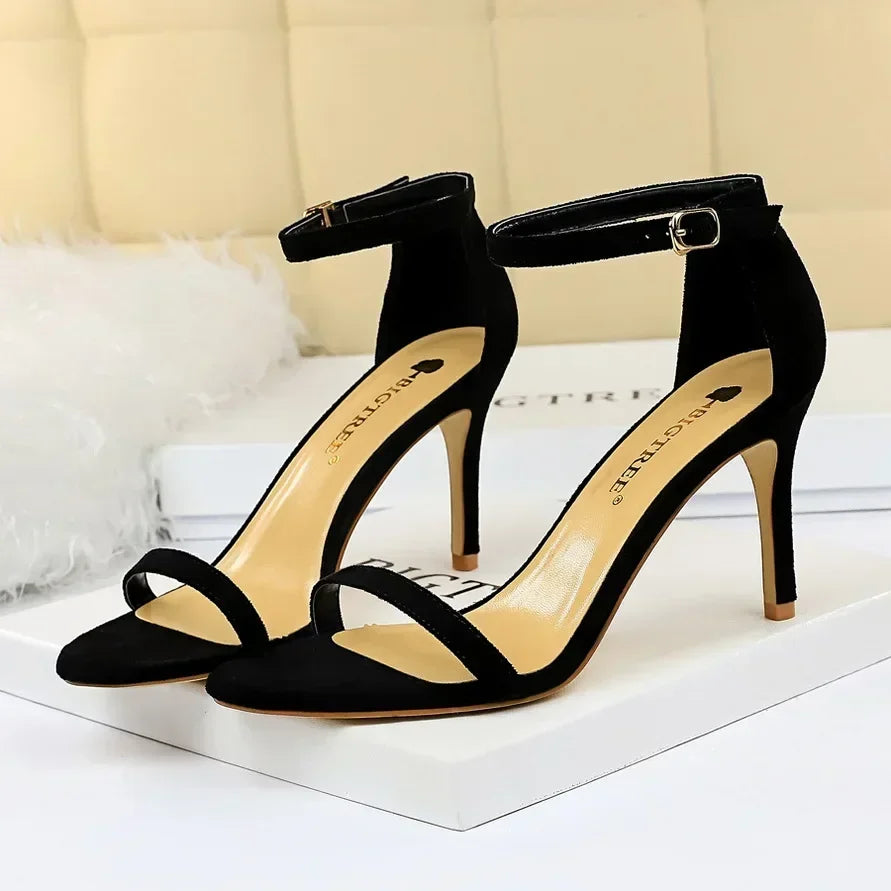 Gladiator Stiletto Classic Ankle Strap Sexy Shoes