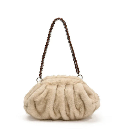 Faux Fur Shoulder Bags