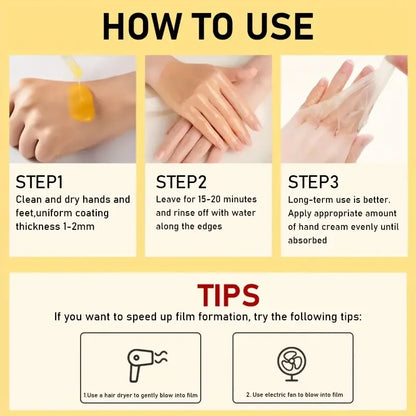 شمع اليدين المرطب بسم النحل للعناية بالبشرة