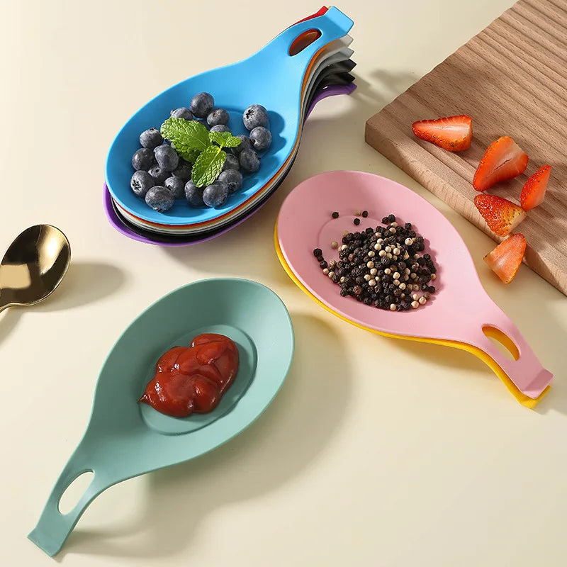 1PC Food Grade Silicone Spoon Mat Silicone