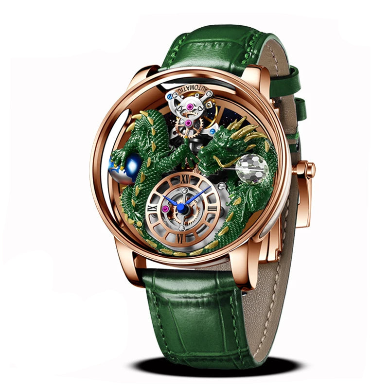 Diamond Tourbillion Top Brand Luxury Astronomia Quartz waterproof Watch