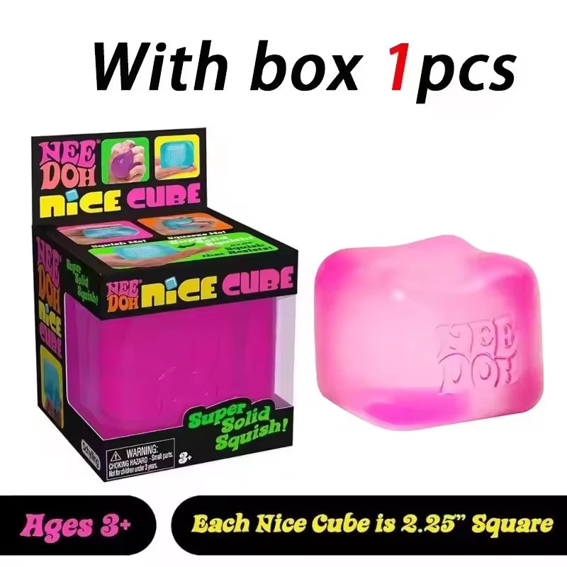 Schylling NeeDoh Nice Cube Sensory Squeeze Toy