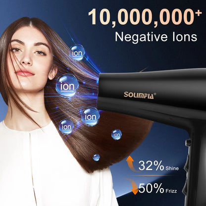 6-Level Professional Hair Dryer Salon Industrial Grade Quick Drying High Temperature Hair