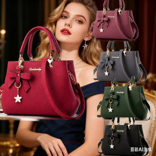 Versatile casual shoulder crossbody bag.