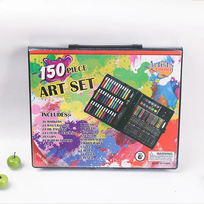 150 Brush Set Children's Painting, Stationery Box