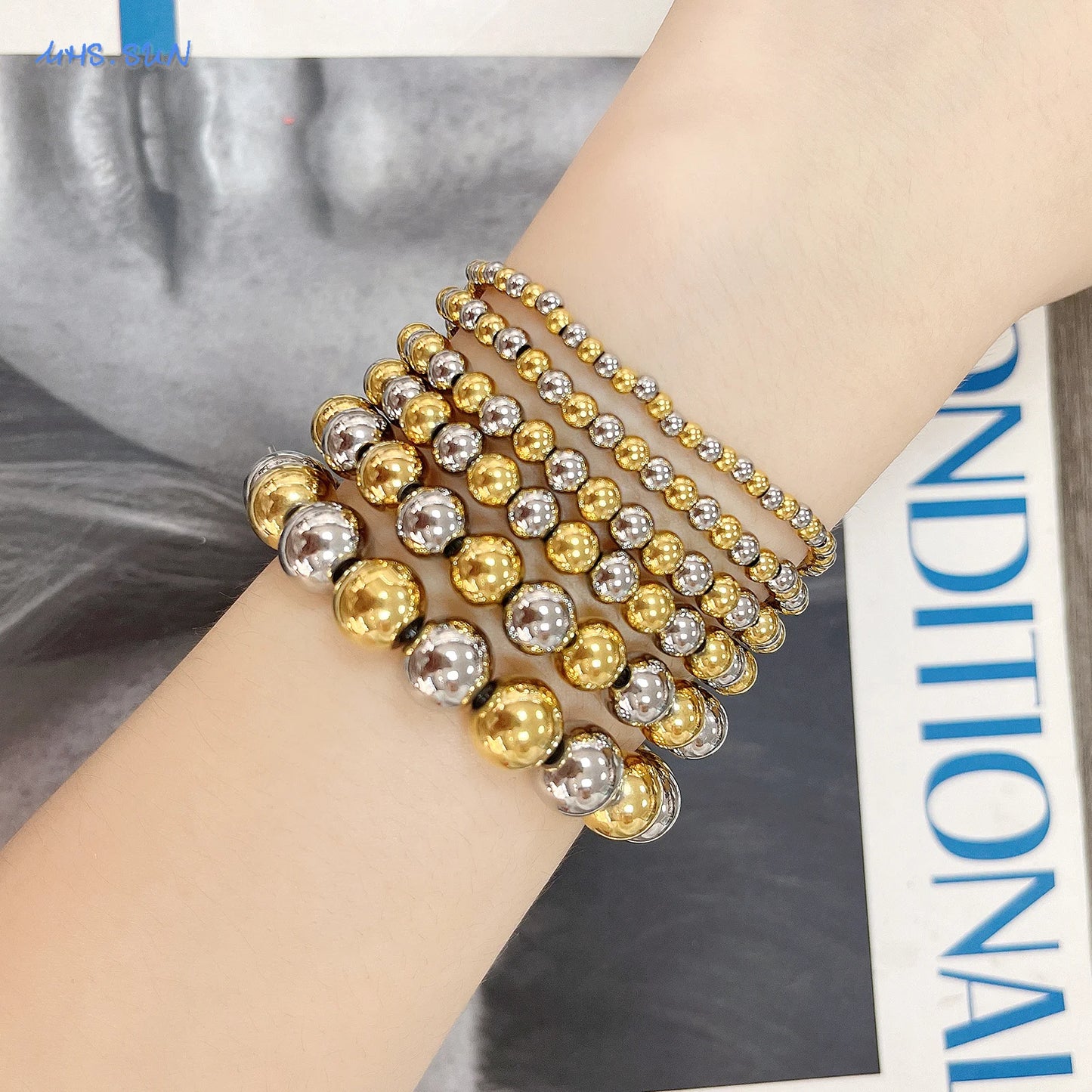 DANA 6pcs/Set Beaded Bracelets