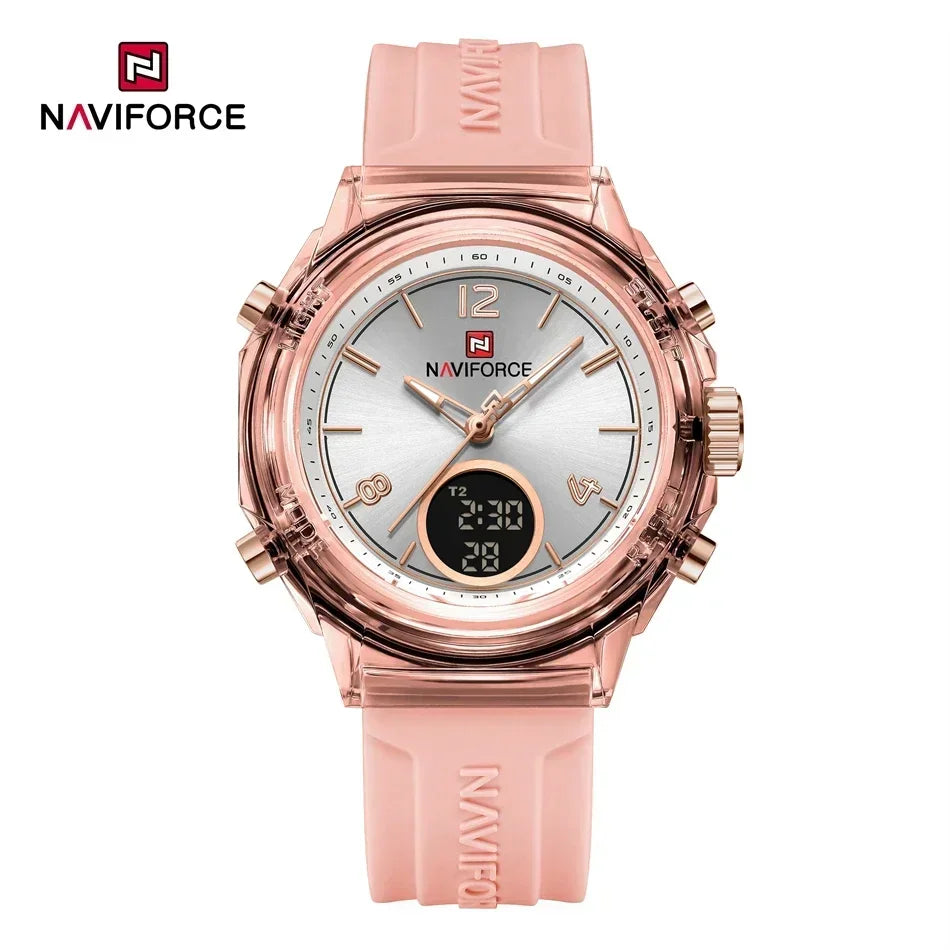 Casual Sports Quartz LCD Digital Display 50M Waterproof Wristwatch