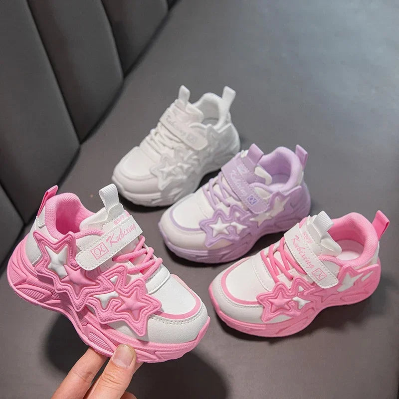 Casual Sports Running PU + Rubber Sneakers