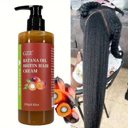 GZE Batana Oil Biotin Hair Cream