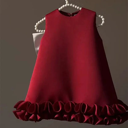 Winter Sweet Bow High-end Princess Dress