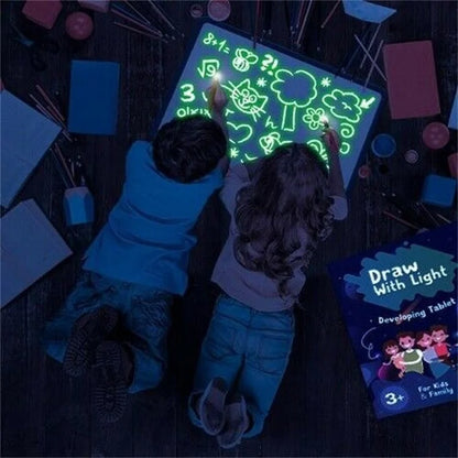 Luminous Magic Drawing Board Light In Dark Toys