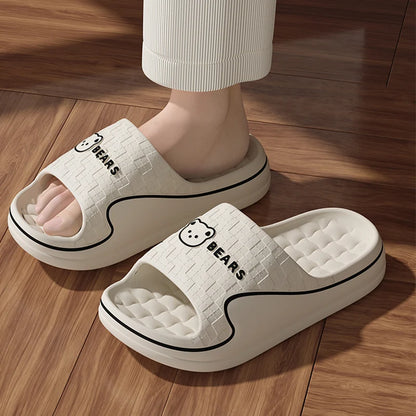 Cute Cartoon EVA Indoor Bathroom Soft Sole Non-slip Slippers