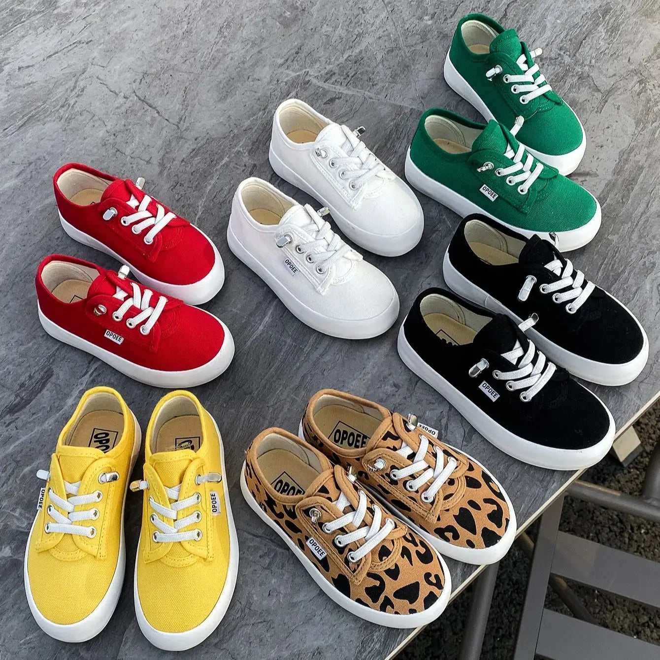 Canvas Boys and Girls Breathable Sneakers