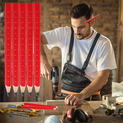 Anti-Slip Wooden Pencil Millimeter Scale Professional Pencil