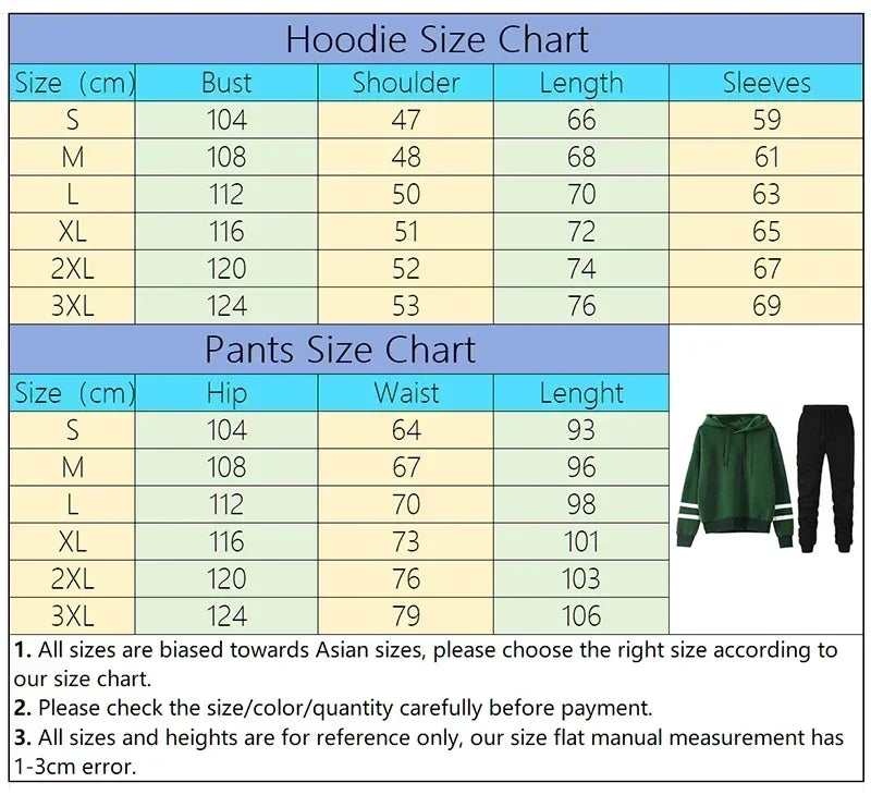 Outdoor Autumn Winter Hoodies Casual Stripe Sweatshirt Jogging