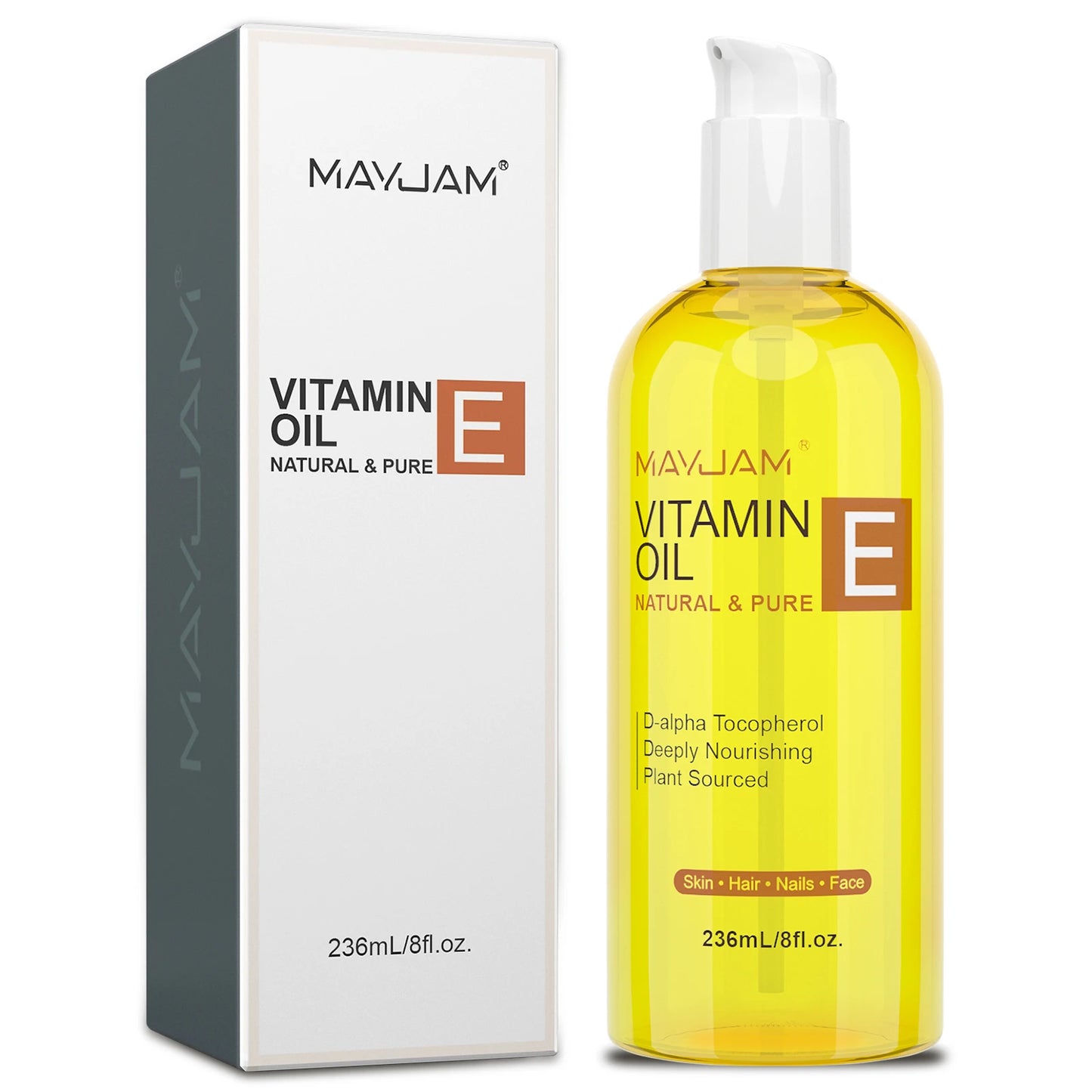 MAYJAM Aceite de vitamina E natural y puro para el cuidado de la piel