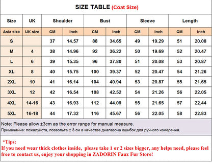 Chaqueta de piel sintética esponjosa de visón