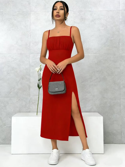 Slit Cami Dress Your Daily Essential
