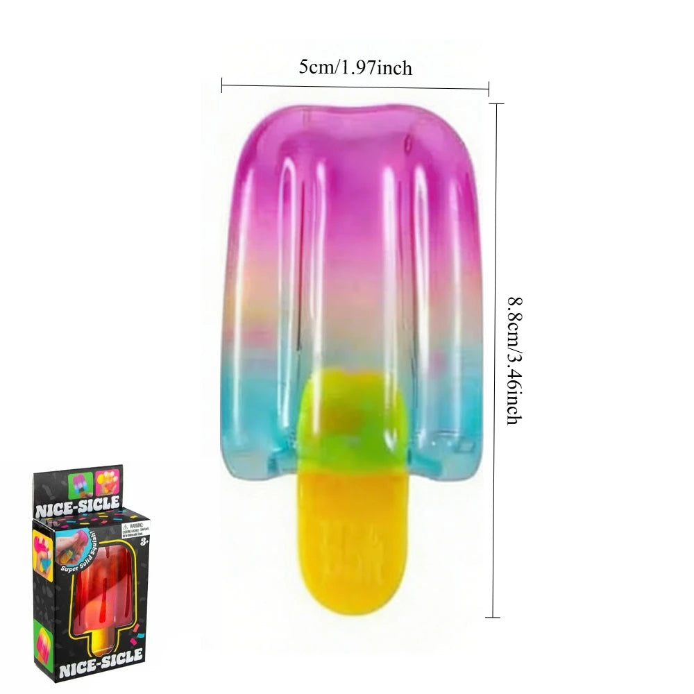 Nee Doh Jellyfish & Cube Squish Toy