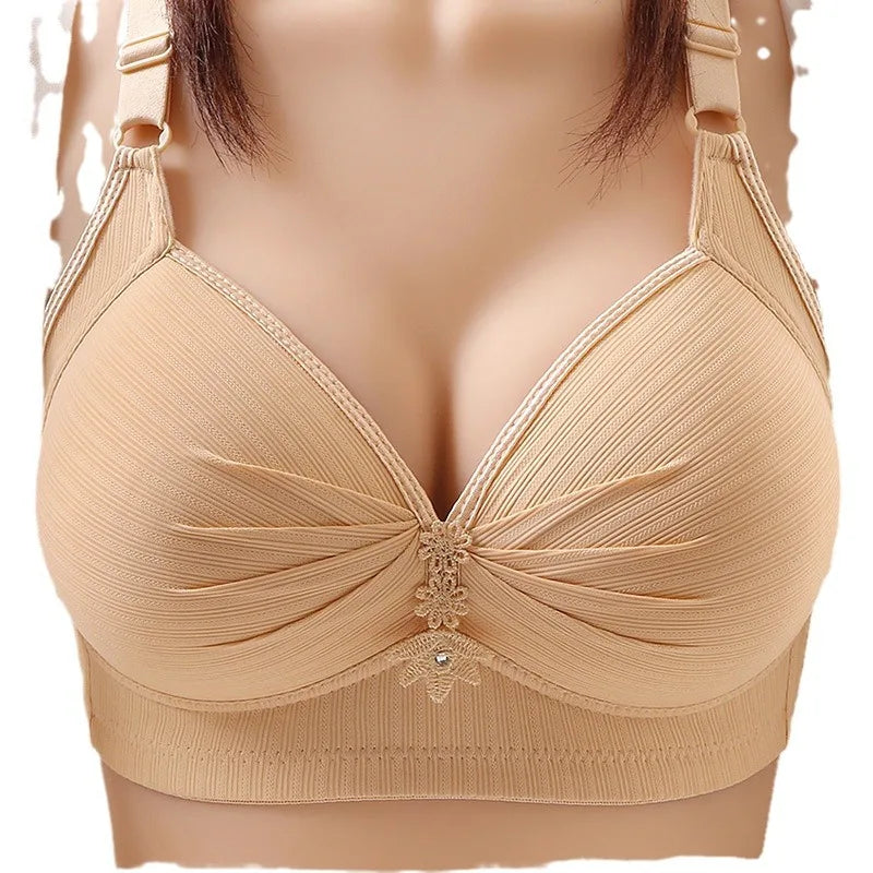 Soft Stretch Daily Thin Molded Cup Brassiere Shaping Bra