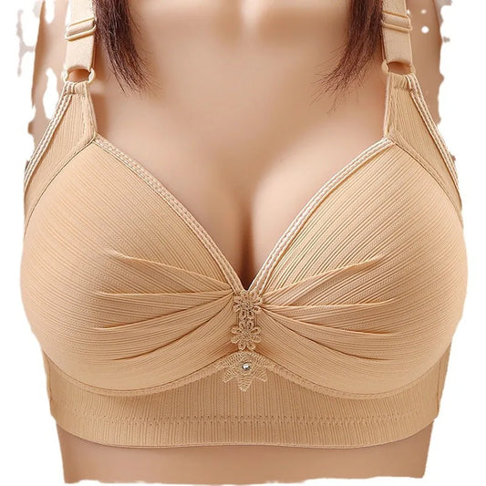 Soft Stretch Daily Thin Molded Cup Brassiere Shaping Bra