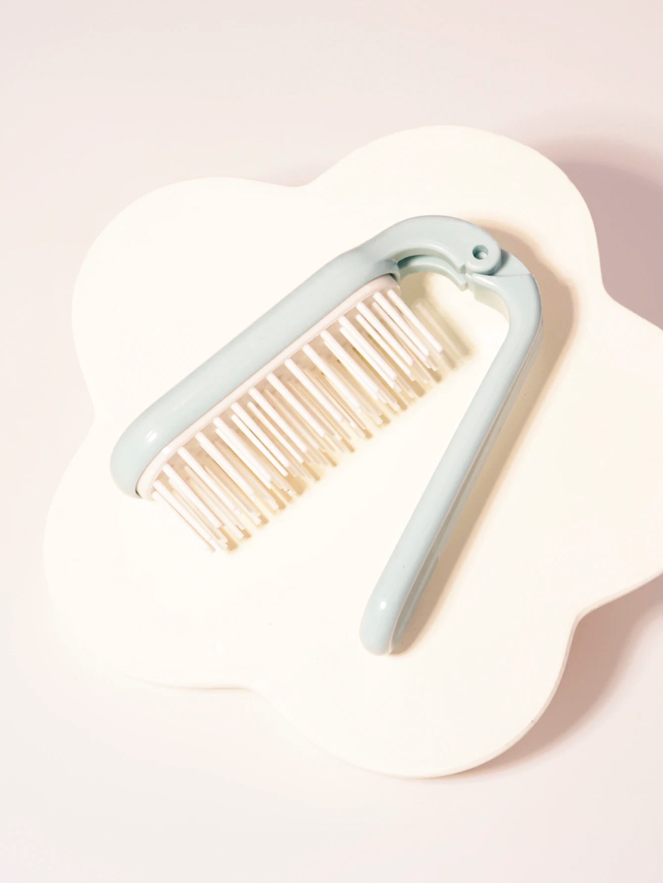 Foldable portable hair comb head hair wigs