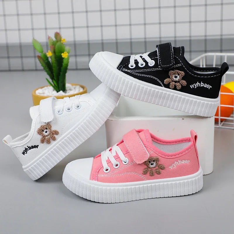 Canvas Cartoon Soft Non-slip Sneakers