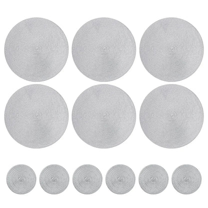 Dining Table 34cm Woven Heat Resistant Place Mats