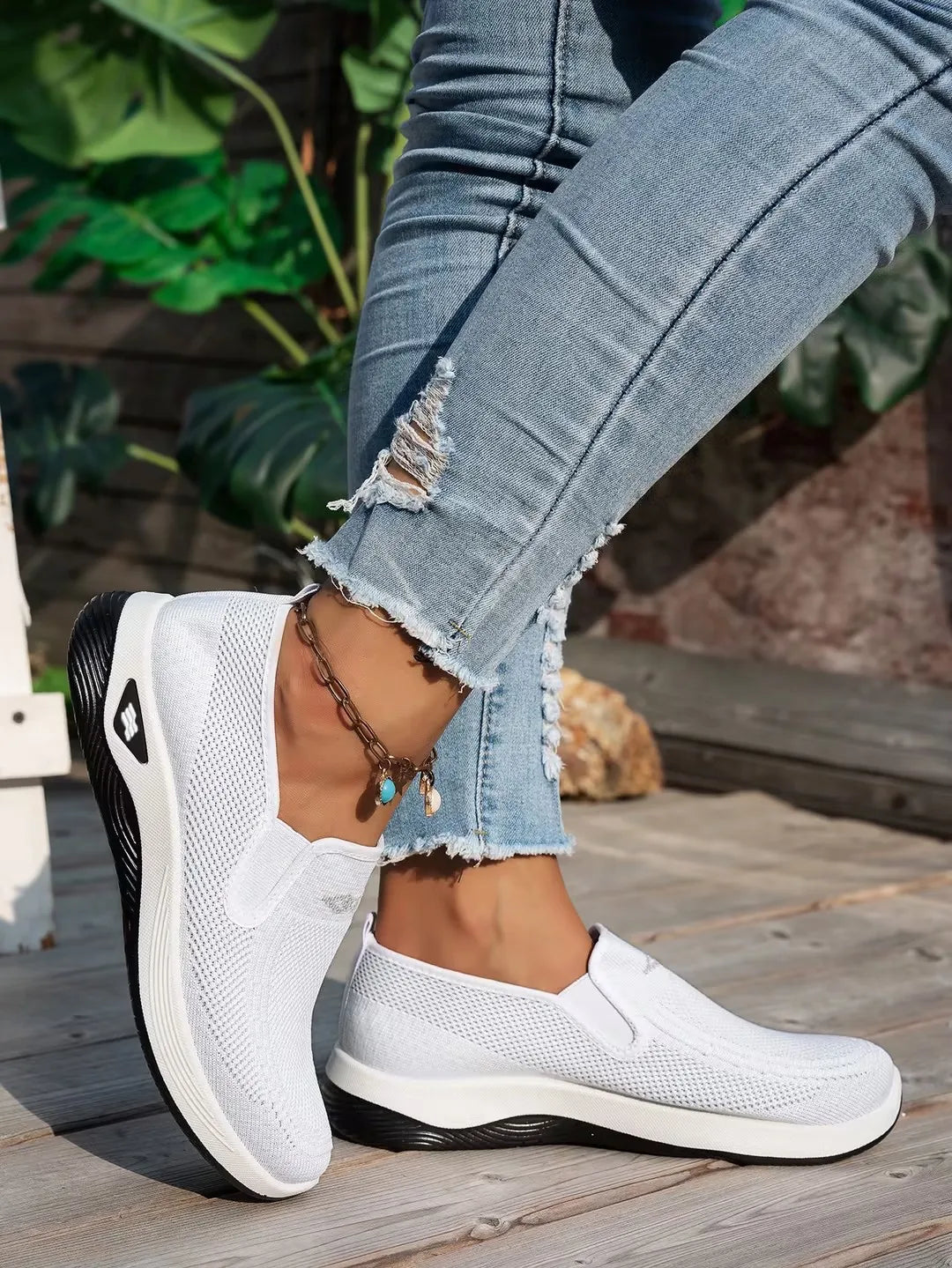 Casual comfortable work shoes