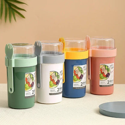 790ml/990ml Salad Oatmeal Cup Breakfast Cup Cereal Nut