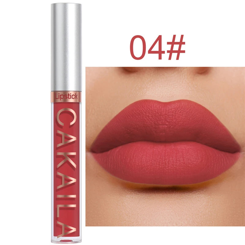 Waterproof Matte Velvet Lip Glaze Lipstick